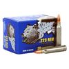 Silver Bear .223 Remington Ammo, 55gr. Full Metal Jacket Zinc Plated Steel Case, (20) per box