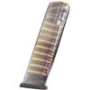 Image 1 : ETS MAGAZINE GLOCK 9MM 22RD TRANSLUCENT FITS 17/19/26/34, NEW IN PACKAGE, z GLK922