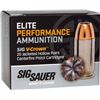 Image 1 : Sig Sauer Ammo .45ACP, 200 Grain, Elite V-Crown, Jacketed Hollow Point, Twenty (20) Per Box, AE45AP1