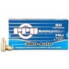 Image 1 : PPR32 PRVI PARTIZAN 380 ACP, 94GR FMJ 50RD BOX, PPU, brass case