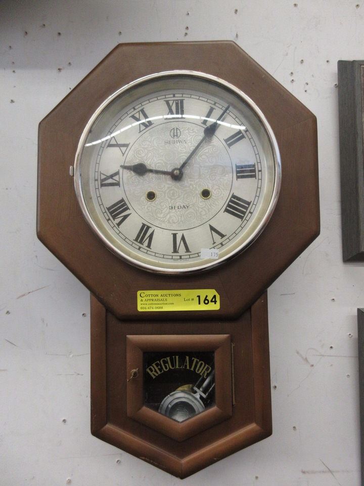 Sehwa 31 Day Regulator Wall Clock