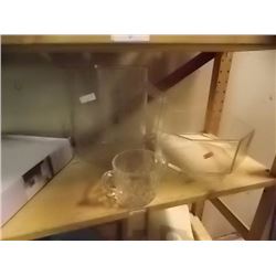 JUG, SERVING BOWL, GLASS