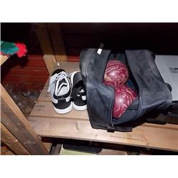 LAWN BOWLING BALLS AND SHOES