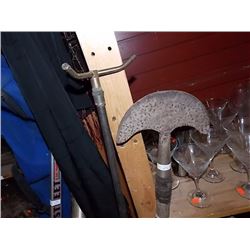 RETRO GARDEN EDGER & SPRINKLER