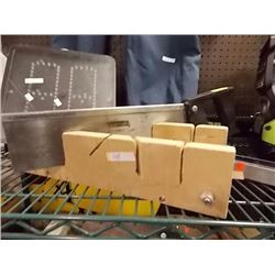 MITRE BOX & SAW