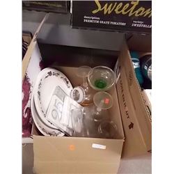 BOX - LARGE MARTINNI GLASSES, PLATES