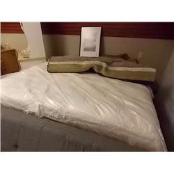 KING MATTRESS - DAMAGED - AS-IS