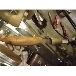 FISH FILLET KNIFE  WITH CASE - WOOD HANDLE