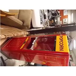 VINTAGE POPCORN MACHINE - 15 X 16 X 53" TALL