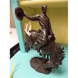 BRONZED STATUE - HORSE - ~12" TALL