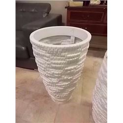 ART DECO  PLANT POT?/ VASE - 27" X 14.5"