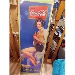 COCA-COLA PRINT ON BOARD - 1997