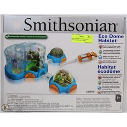 NEW SMITHSONIAN ECO DOME HABITAT FOR ANTS, FISH,