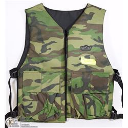 NEW GEN-X GLOBAL ADJUSTABLE CAMO VEST