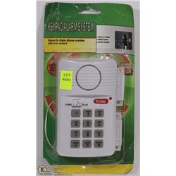 NEW KEYPAD ALARM SYSTEM