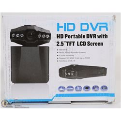 NEW HD PORTABLE DVR DASHCAM WITH 2.5" SCREEN
