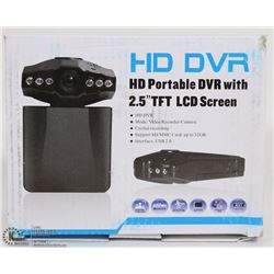 NEW HD PORTABLE DVR DASHCAM WITH 2.5" SCREEN