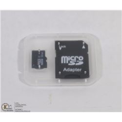 NEW 32GB MICRO SD CARD WITH ADAPTOR