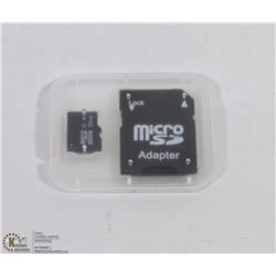 NEW 32GB MICRO SD CARD WITH ADAPTOR