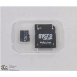 NEW 32GB MICRO SD CARD WITH ADAPTOR