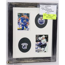 LOUIE DEBRUSK & BRAD MAY GUARANTEED AUTHENTIC