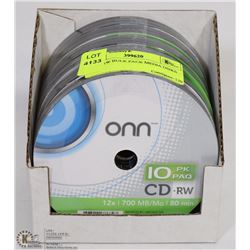 60 CDRW BULK PACK MEDIA DISKS