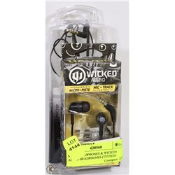 SONY HEADPHONES & WICKED AUDIO HEADPHONES (TESTED)