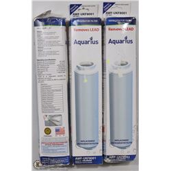 3 NEW AQUARIUS REPLACEMENT REFRIGERATOR