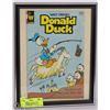 Image 1 : WALT DISNEY DONALD DUCK FRAMED COMIC BOOK DISPLAY