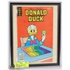 Image 1 : WALT DISNEY DONALD DUCK FRAMED COMIC BOOK DISPLAY