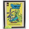 Image 1 : WALT DISNEY DONALD DUCK FRAMED COMIC BOOK DISPLAY