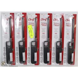 LOT OF 6 NEW MASTER CHEF BARBECUE LIGHTERS