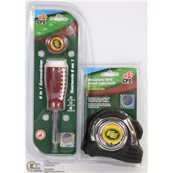 OFFICIAL CFL EDMONTON ESKIMOS 6-IN-1 SCREWDRIVER
