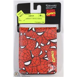 NEW "SPIDERMAN" BIFOLD MENS WALLET