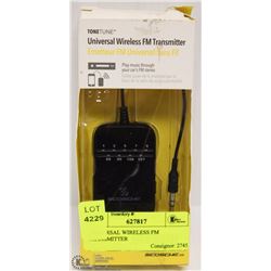 UNIVERSAL WIRELESS FM TRANSMITTER
