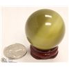 Image 1 : #127 TIGER EYE QUARTZ CRYSTAL SPHERE BALL