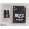 Image 1 : NEW 32GB MICRO SD CARD WITH ADAPTOR