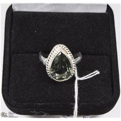#24 OLIVE TOURMALINE GEMSTONE RING