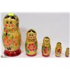 Image 1 : MATROYSHKA 'RUSSIAN NESTING DOLLS - 5 PIECE