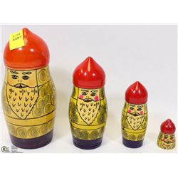 MATROYSHKA 'RUSSIAN NESTING DOLLS - 4 PIECE