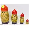 Image 1 : MATROYSHKA 'RUSSIAN NESTING DOLLS - 4 PIECE