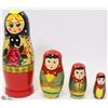 Image 1 : MAYTROYSHKA RUSSIAN NESTING DOLLS - 4 PIECE