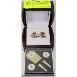 VINTAGE ITEMS KLONDIKE DAYS CUFFLINKS