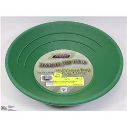 PROSPECTING GOLD PANS FOR GOLD RECOVERY 10"  NEW