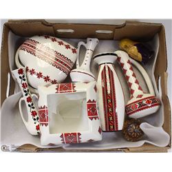 FLAT OF UKRAINIAN COLLECTIBLES