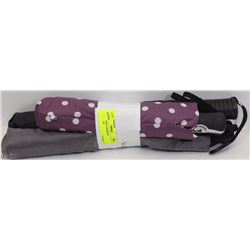 LOT OF 3 NEW ASSORTED UMBRELLAS