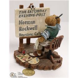 NORMAN ROCKWELL FIGURINE MASTERPIECE IN