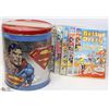 Image 1 : 2006 COLLECTORS CAN WITH 10 ASSORTED COMICS