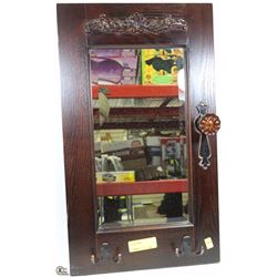 DECORATIVE MIRROR & COAT HANGER