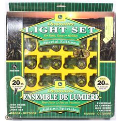 NEW JOHN DEERE DECORATIVE LIGHT SET FOR PATIO